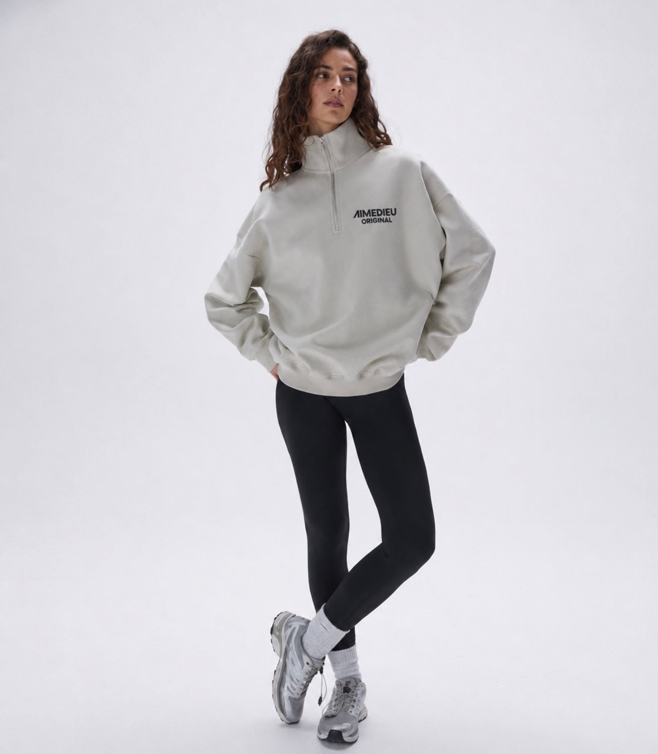Women's Varsity Quarter-Zip Airport Tracksuit Set