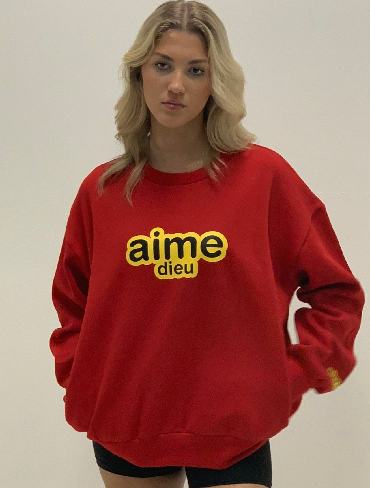 Womens DREW STYLE sweat shirt oversized
