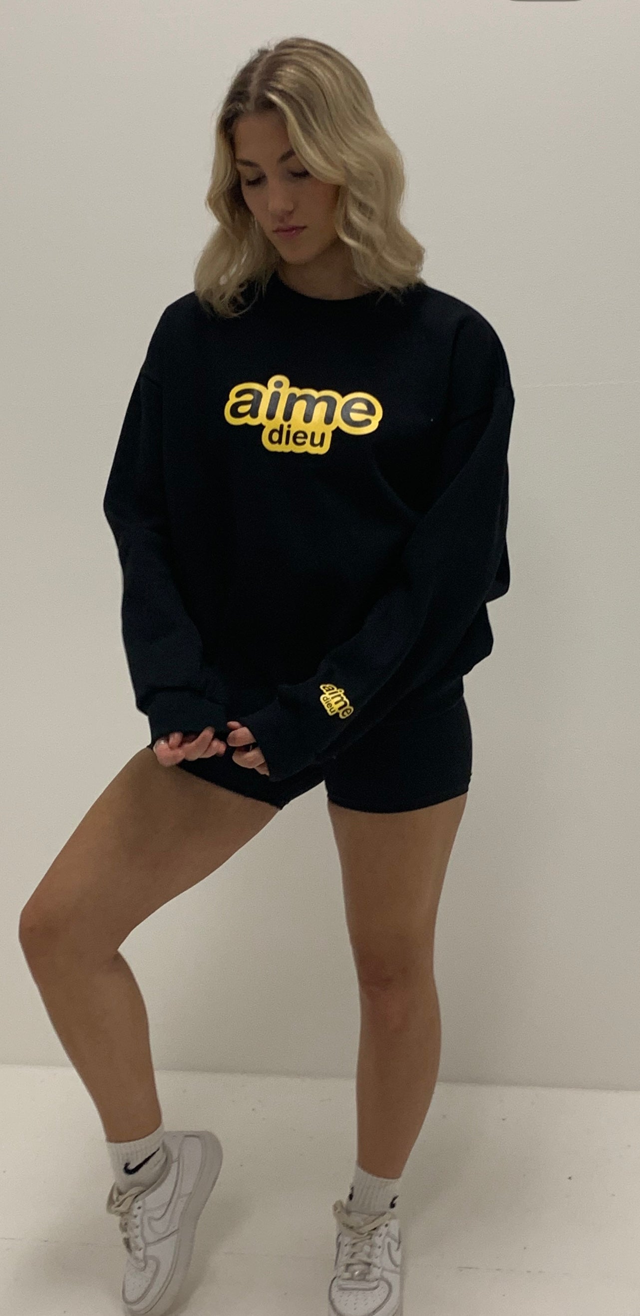 Womens DREW STYLE sweat shirt oversized