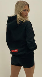 Ladies Red Box Hoodie