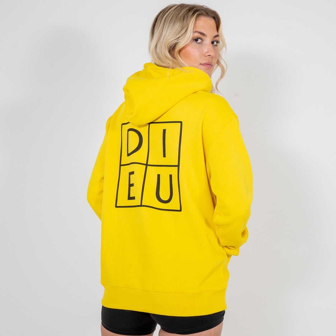 AIME DIEU Square Logo Hoodie | Square Box Hoodie