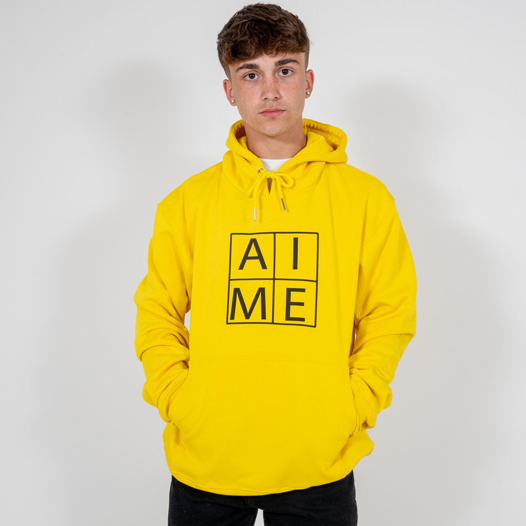 AIME DIEU Square Logo Hoodie | Square Box Hoodie