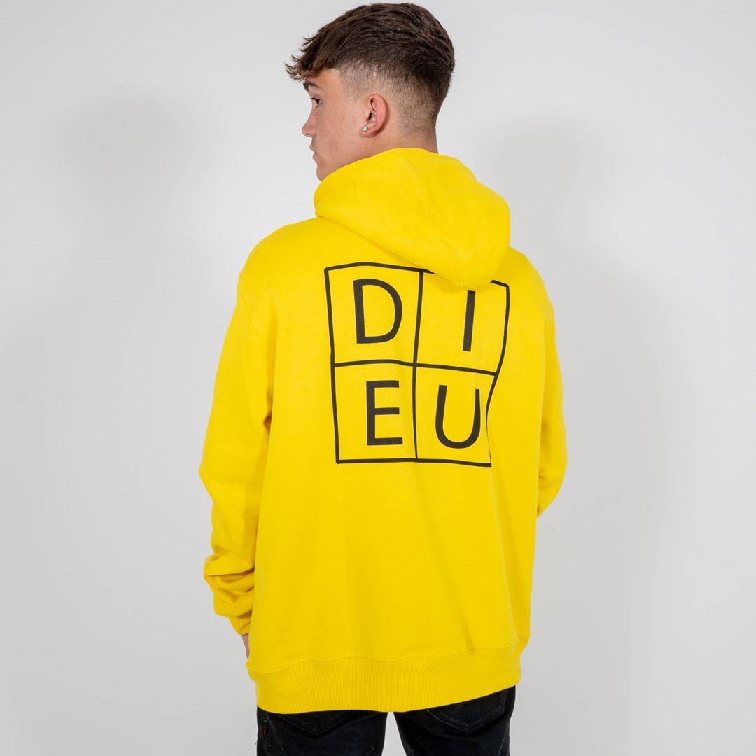 AIME DIEU Square Logo Hoodie | Square Box Hoodie