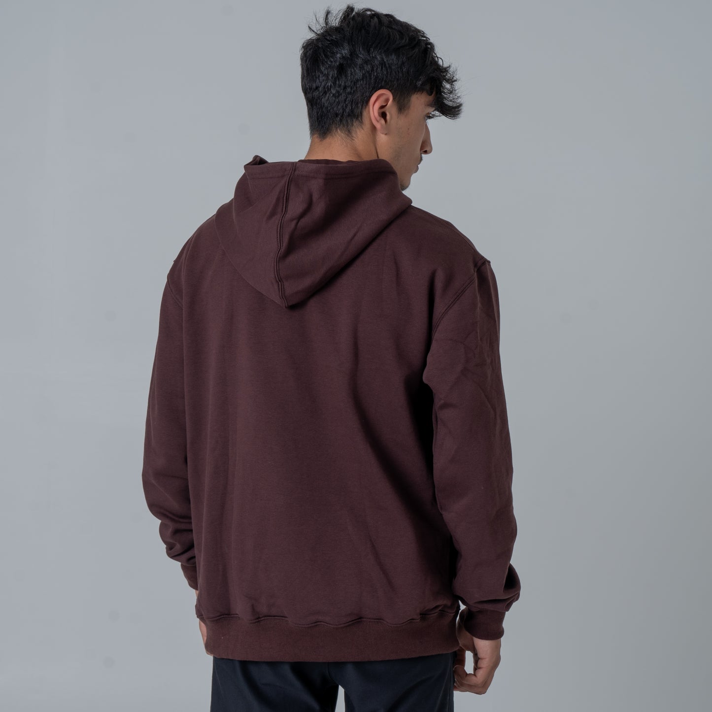 Amie Dieu Brown Essentials Hoodie - Chenille Hoodie