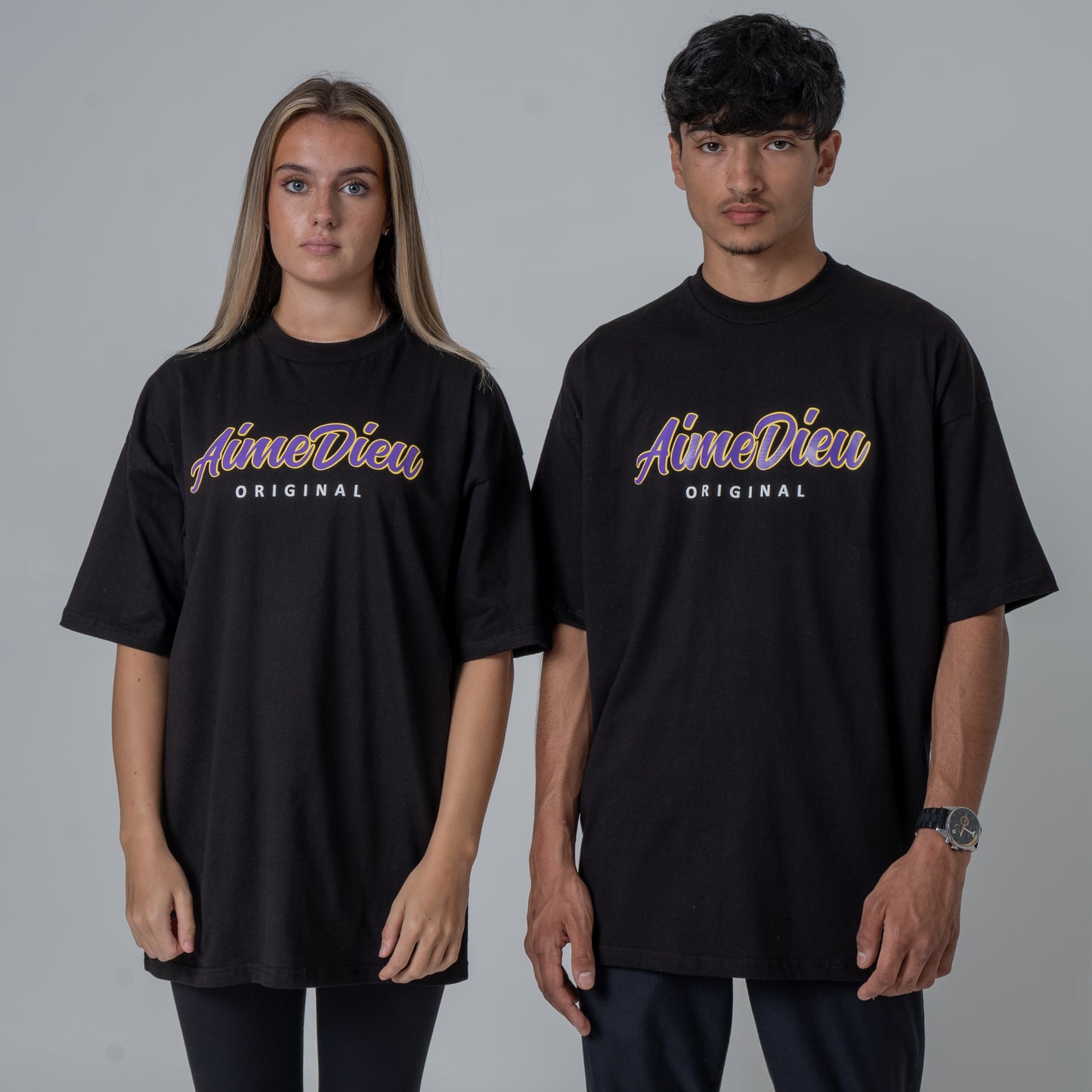 Aime Dieu – LA lakers T-Shirt | Unisex Black